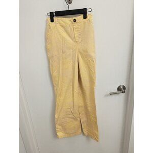 Yellow & Pink Wave Tye-dye Palazzo Pants XS Wild Fable